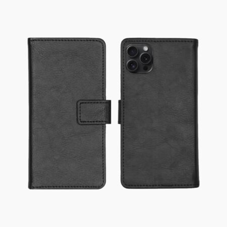 Bookcase Black iPhone 15 Pro
